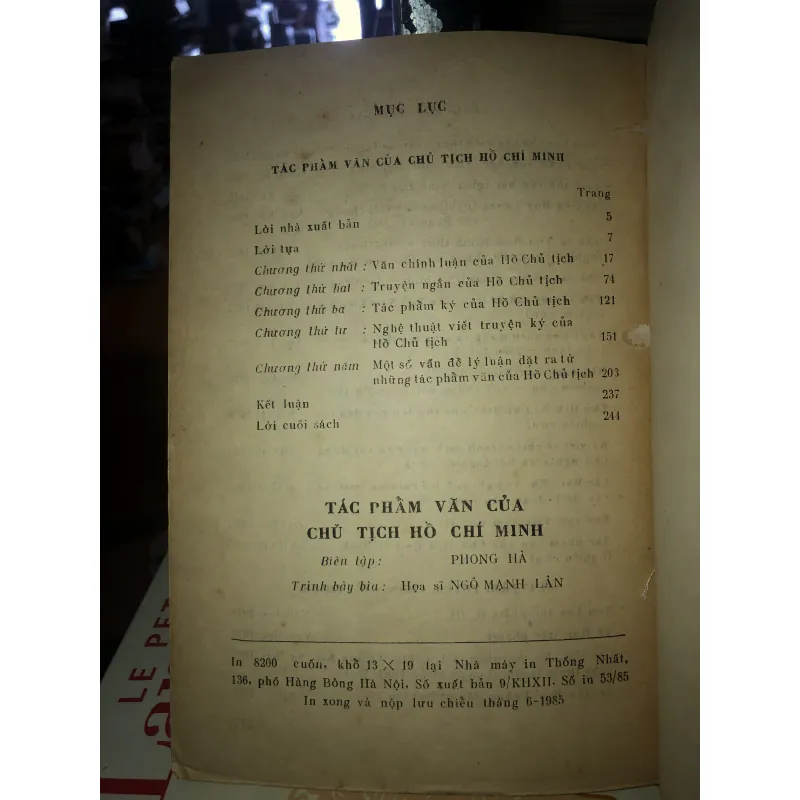 Tác phẩm văn của Chủ tịch Hồ Chí Minh - Hà Minh Đức 932706