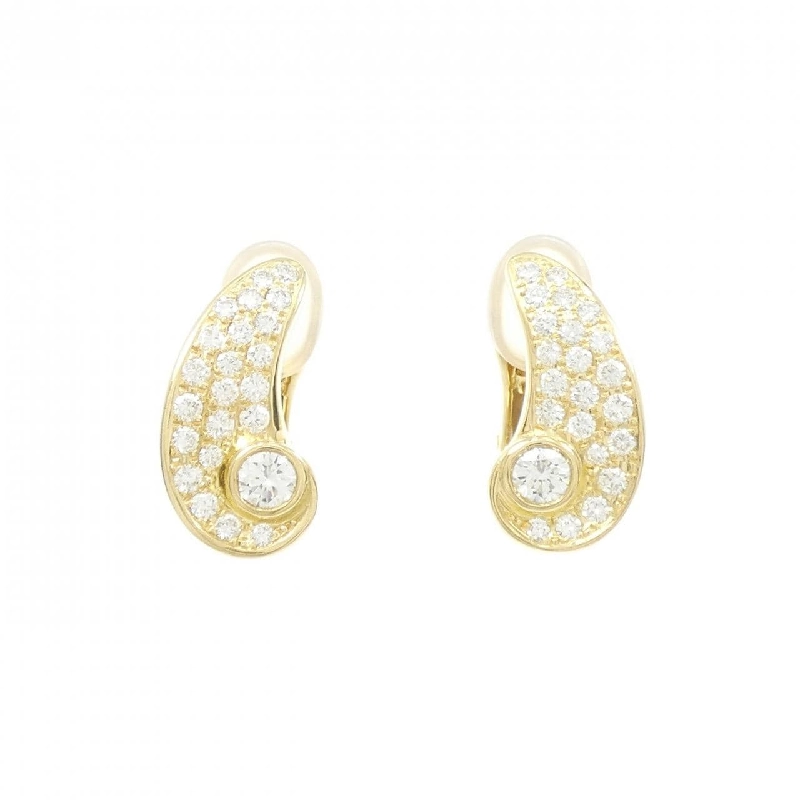 K18YG Bông tai kim cương 0.34CT - Hàng hiệu Chính hãng 867972