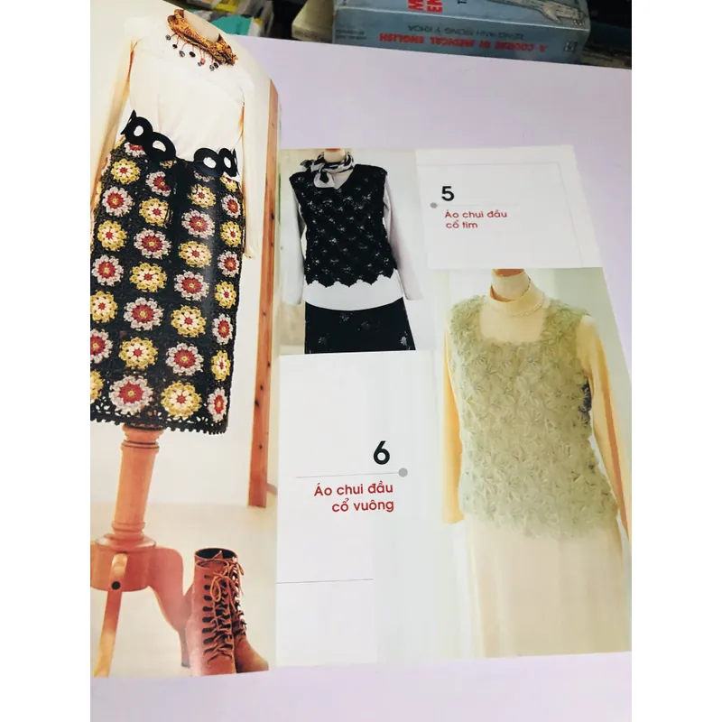 KỸ THUẬT MÓC LEN THỜI TRANG KẾT HOA 711714