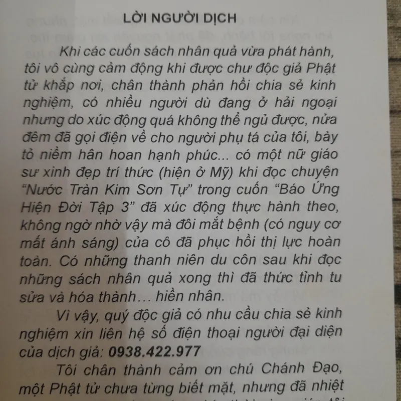 Nhân quả giải theo Phật Giáo. Hạnh Đoan sưu tầm 576442