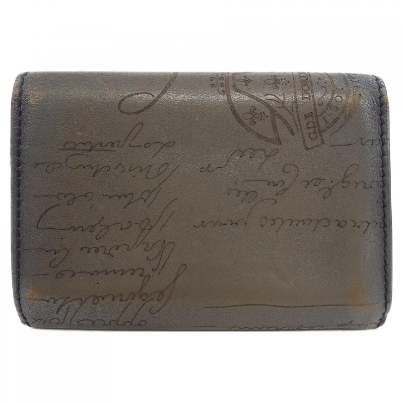 Berluti インブイアスクリットレザーカードホルダー CARD CASE - Hàng hiệu Authentic 906631