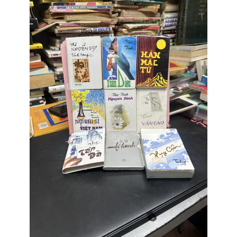 Combo 9 tập thơ việt nam khổ mini 1000633