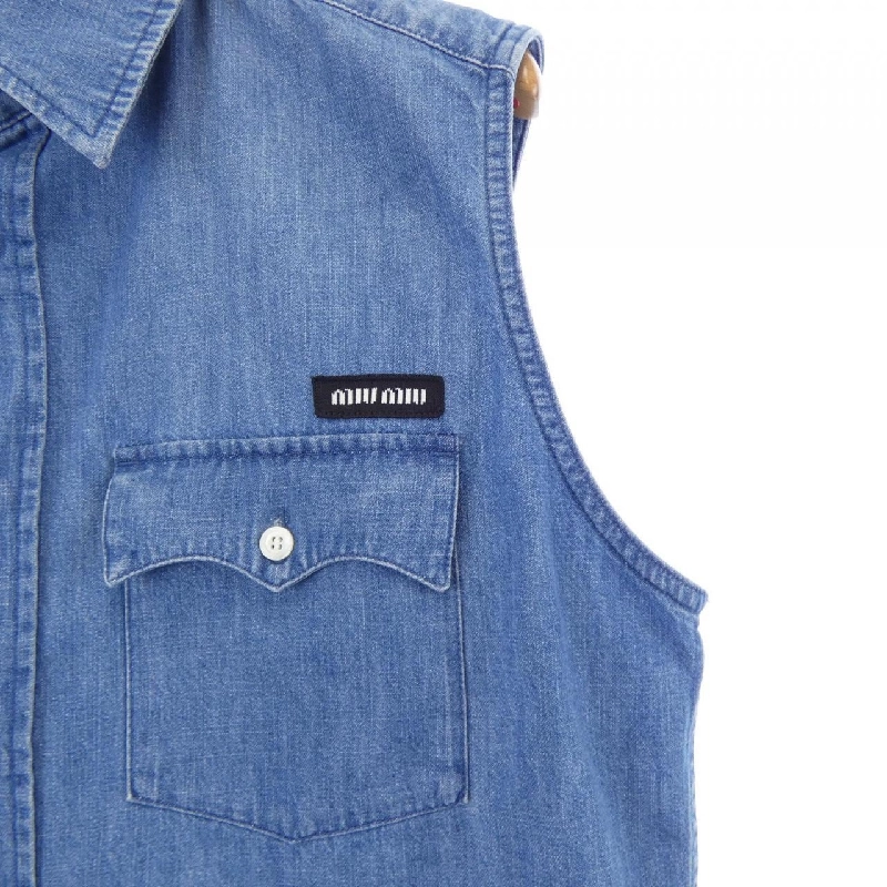 MIU MIU GWC124 16UA F0013 Áo - Hàng hiệu Chính hãng 773939