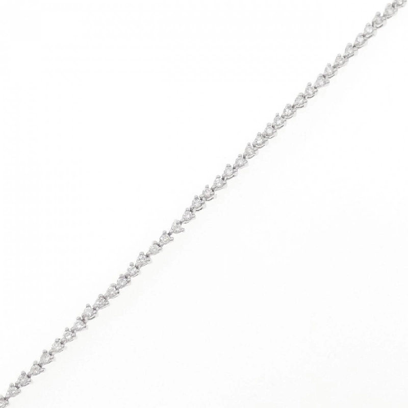 K18WG Vòng tay kim cương 1.00CT - Hàng hiệu Chính hãng 873468