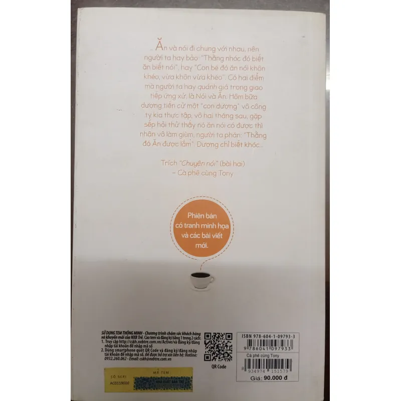 Tony buổi sáng - Cà phê cùng Tony - Sách cũ 639925