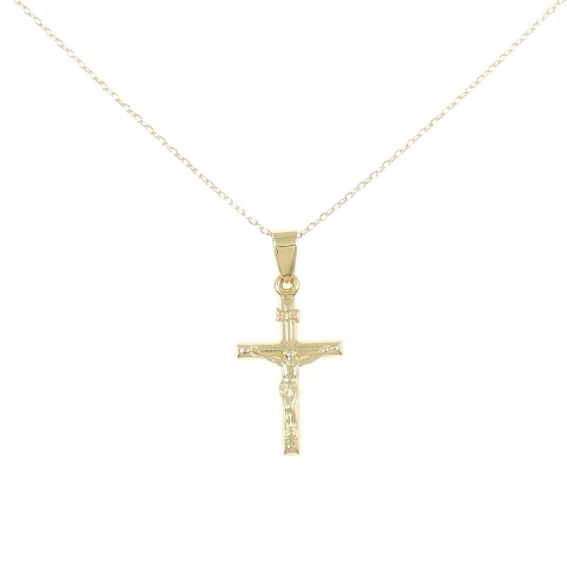 K18YG Dây chuyền hình chữ thập - Hàng hiệu Chính hãng 847376