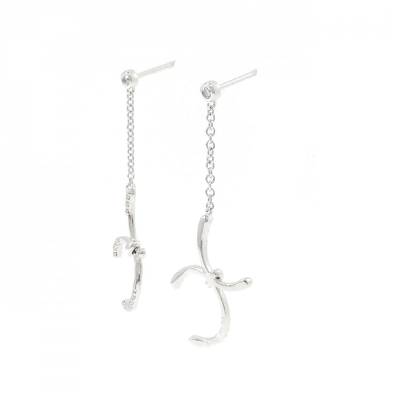 K18WG Bông tai kim cương 0.32CT - Hàng hiệu Chính hãng 870419