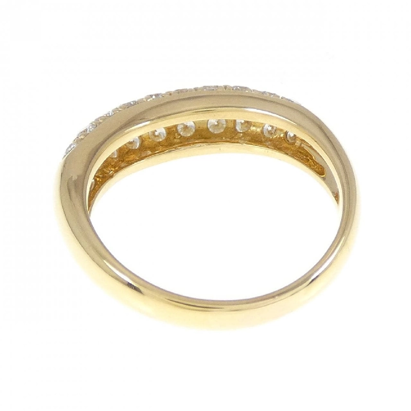 Nhẫn kim cương K18YG 0.74CT 673203