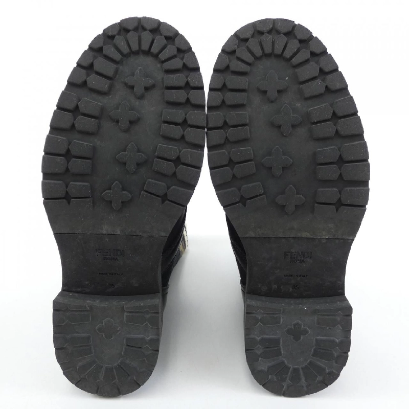 【Mã giảm giá】Giày bốt FENDI 664674