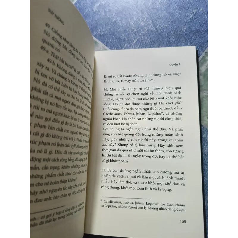 Suy tưởng ( ấn bản đặc biệt !00 số lượng có hạn) - Marcus Aurelius Antoninus 1025928