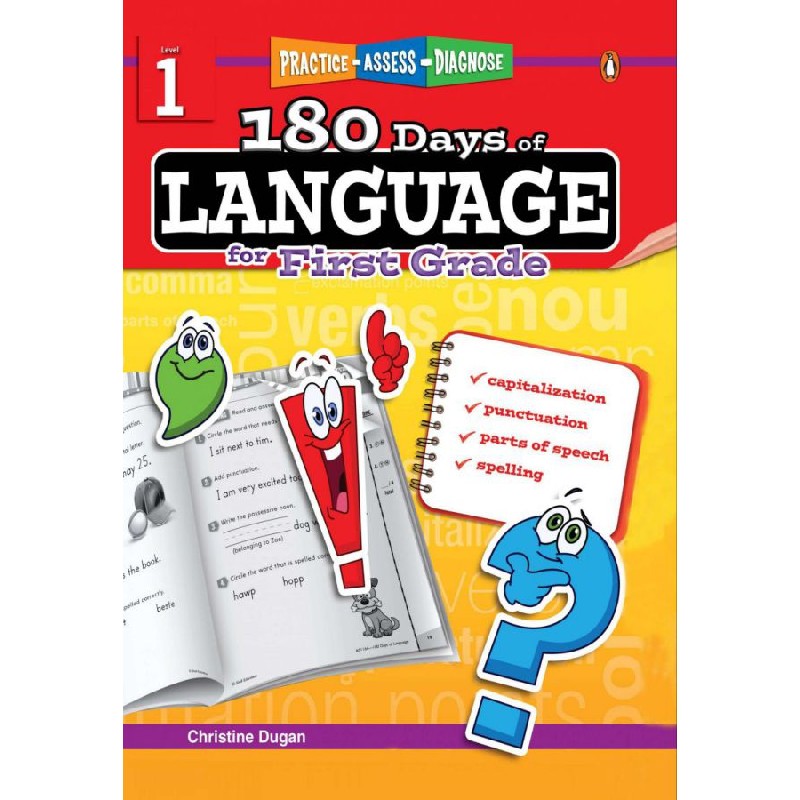 Sách Tiếng Anh - 180 Days of Language - full 7 cuốn - Mới 56830