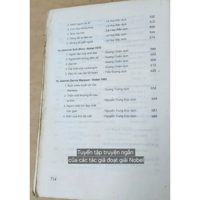 Tuyển tập truyện ngắn các tác giả đạt giải Nobel (714 trang) 712465