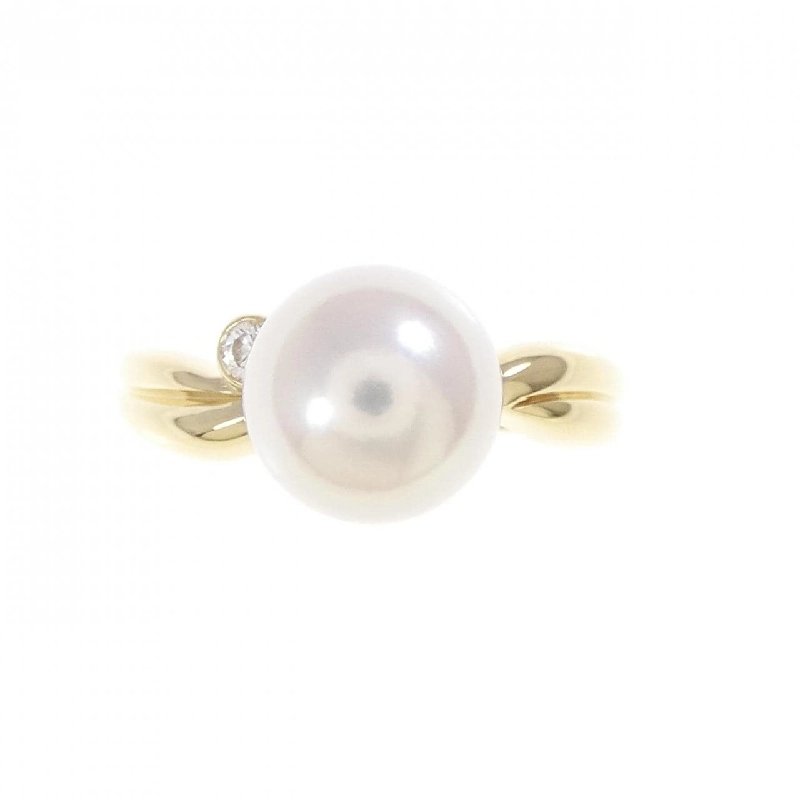 Nhẫn ngọc trai Akoya K18YG 7.9mm - Hàng hiệu Authentic 853204