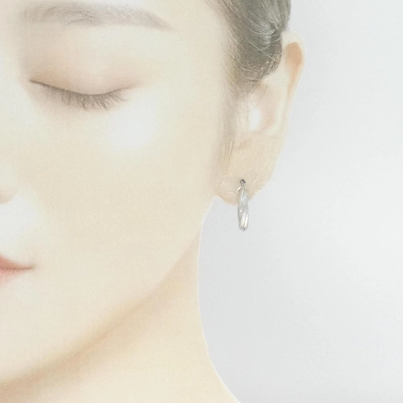 Bông tai hoop 750WG - Hàng hiệu Authentic 870845