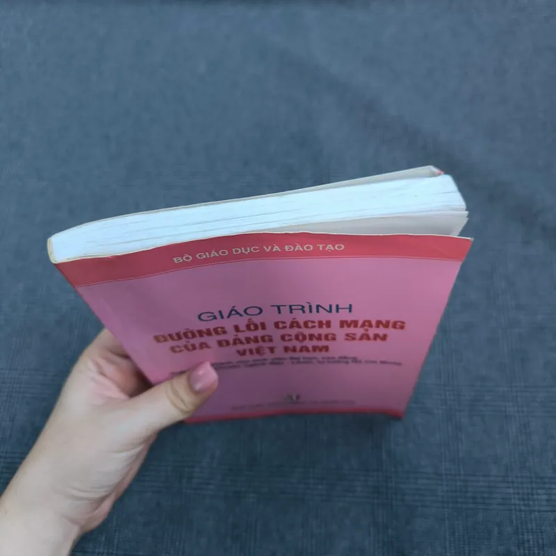 Giáo trình đường lối cách mạng của Đảng cộng sản Việt Nam 592372