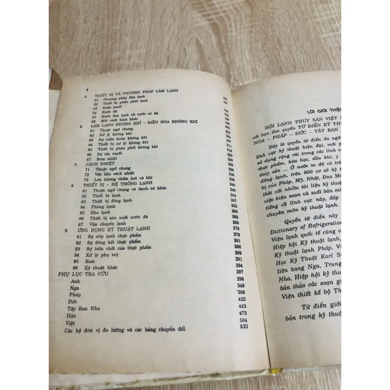 TỪ ĐIỂN KỸ THUẬT LẠNH (Việt – Anh – Nga – Pháp – Đức – Tây Ban Nha – Hán) 929637