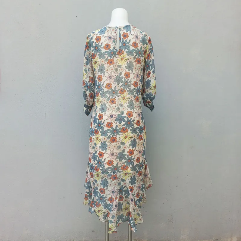 Đầm suông 2 trong 1 họa tiết hoa 932339