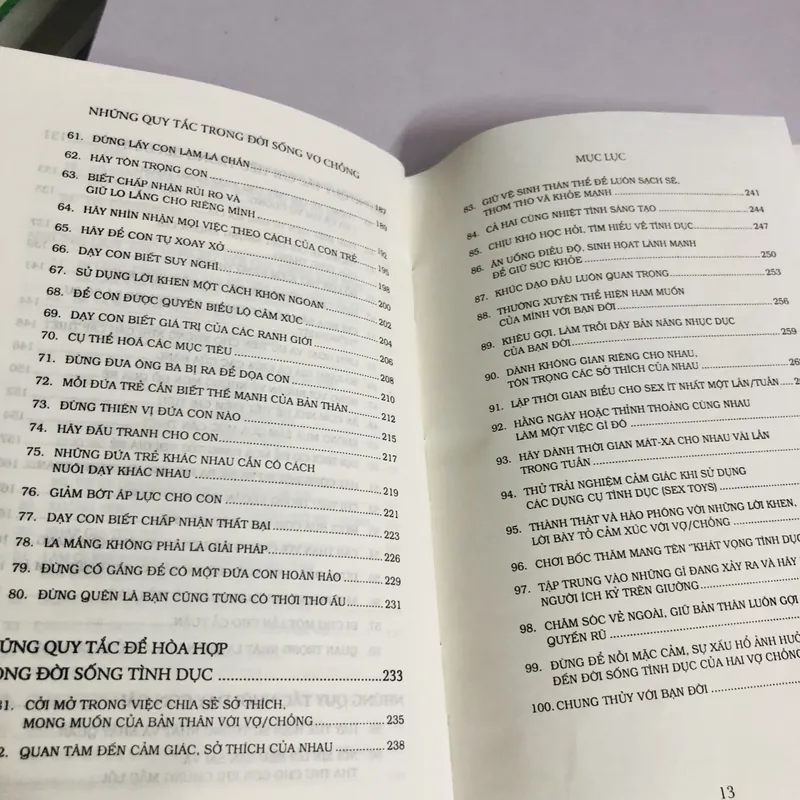 NHỮNG QUY TẮC TRONG ĐỜI SỐNG VỢ CHỒNG  693601