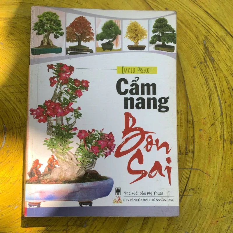 COMBO CẨM NANG BONSAI & SỔ TAY NGHỆ NHÂN CÂY CẢNH  790214