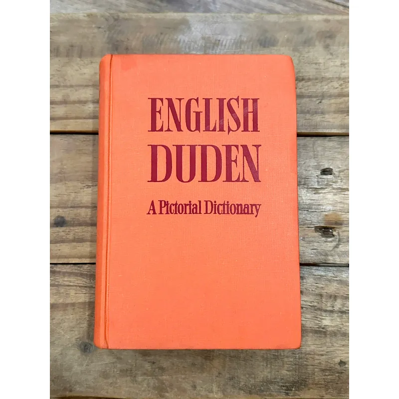 English Duden - A Pictorial Dictionary 1960s (Sách Hiếm/Sưu Tầm) 737243