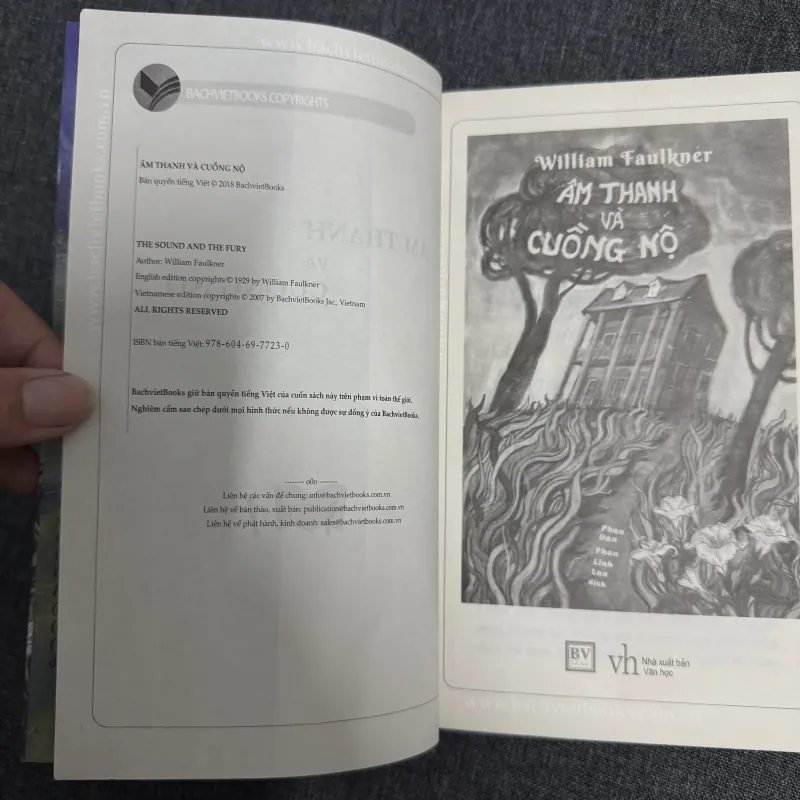 Cọ hoang, Âm thanh và cuồng nộ, Bọn đạo chích - William Faulkner 785112