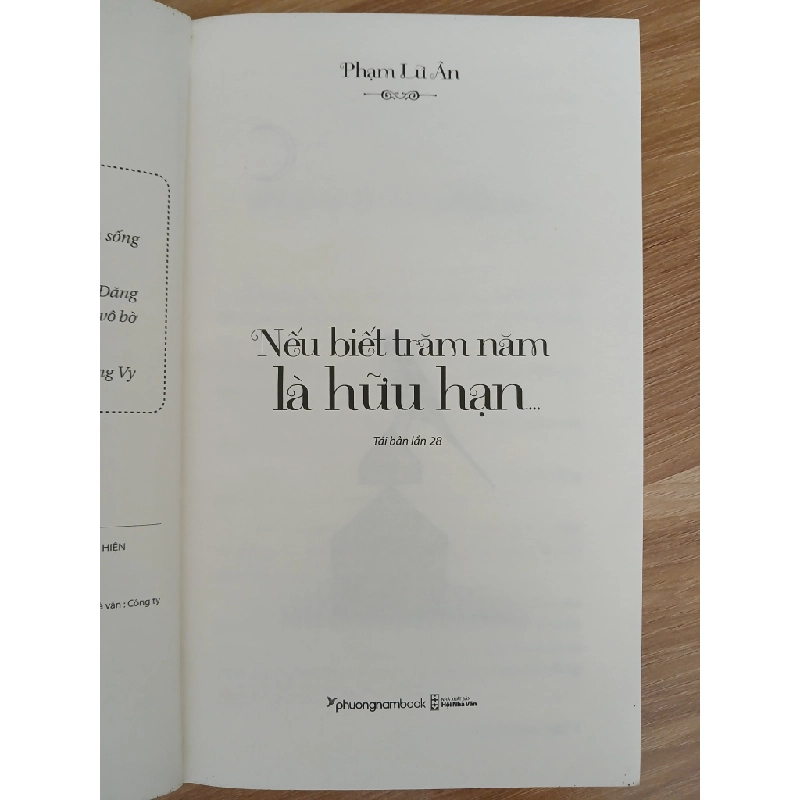 Nếu Biết Trăm Năm Là Hữu Hạn 550550
