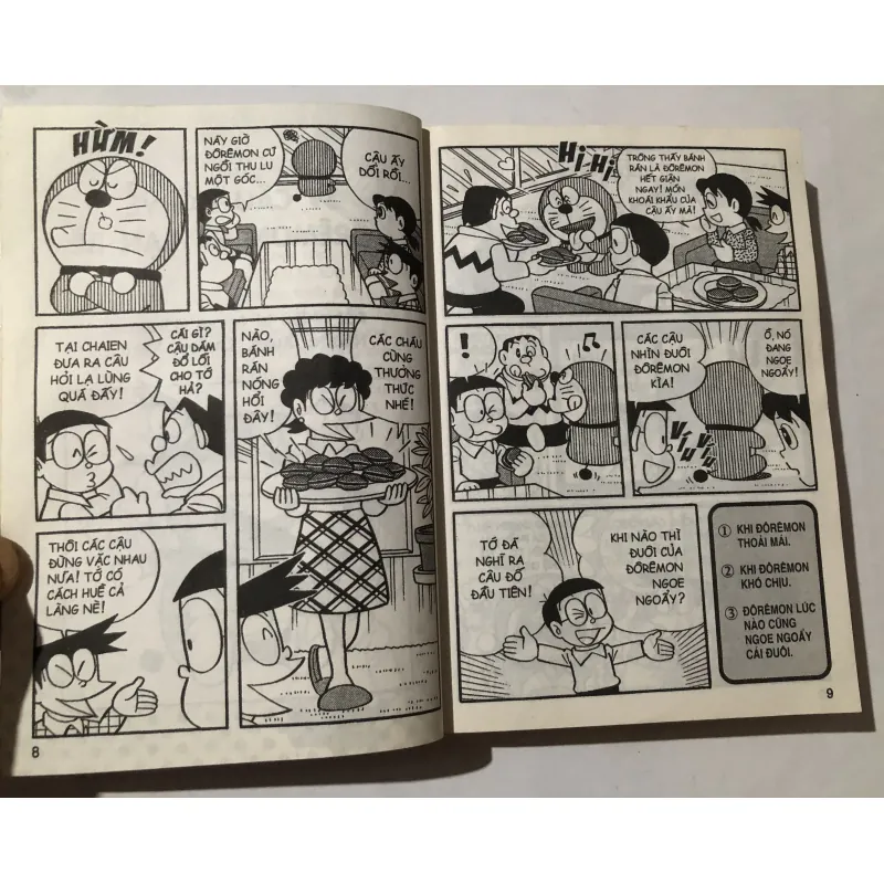 Doremon đố vui tập 3 - Doremon quá khứ và tương lai - Bản đọc xuôi, in năm 2009,  1001616