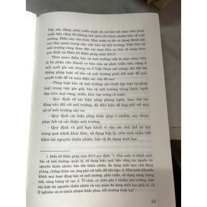 Pháp luật môi trường phục vụ phát triển bền vững ở Việt Nam  723268