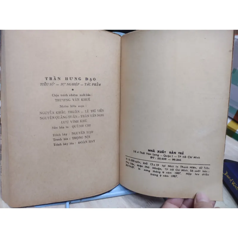 Sách: Trần Hưng Đạo - Chủ biên: Nguyễn Khắc Thuần (A2) 994320