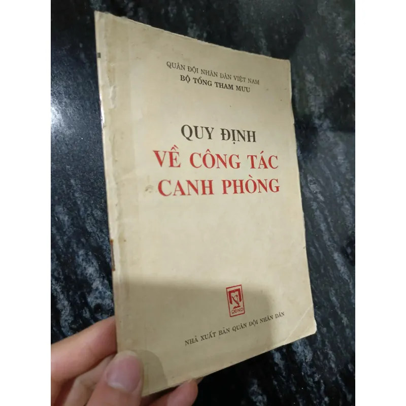 Quy định về Công tác canh phòng 757569