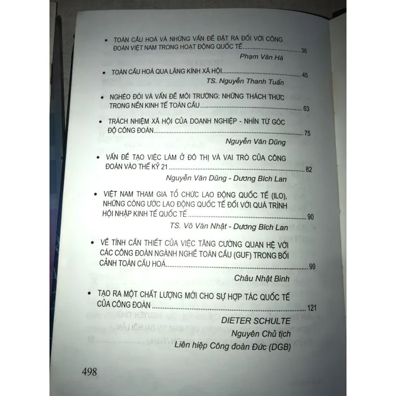 Toàn cầu hoá và phong trào công đoàn quốc tế  778543