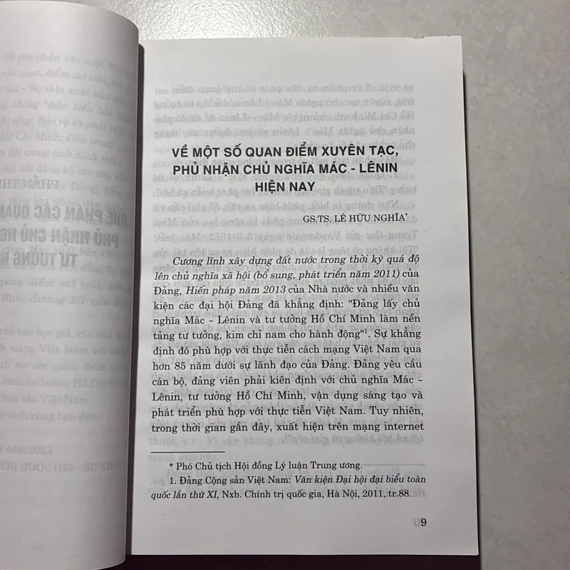 Phê phán các quan điểm sai trái, bảo vệ nền tảng tư tưởng của Đảng  Cộng Sản Việt Nam 726912