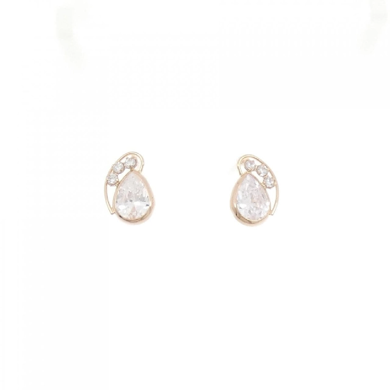 K10PG Bông tai hình khối - Hàng hiệu Authentic 867848