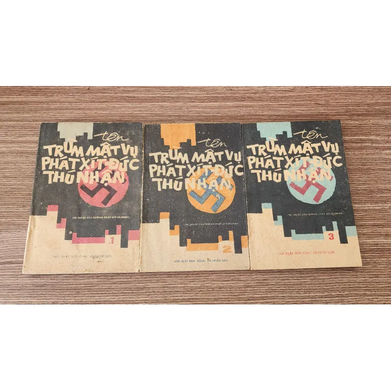 Trọn bộ 3 tập 542 trang - TÊN TRÙM MẬT VỤ PHÁT XÍT ĐỨC THÚ NHẬN  778124