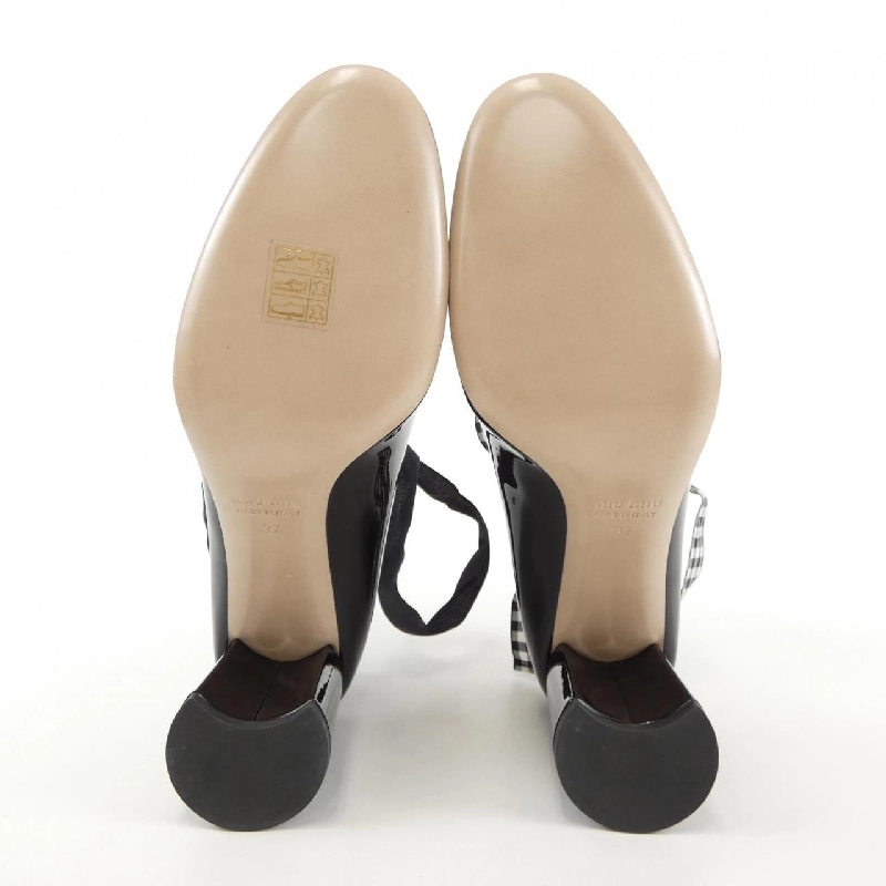 【Mã giảm giá】Giày cao gót MIU MIU 664954