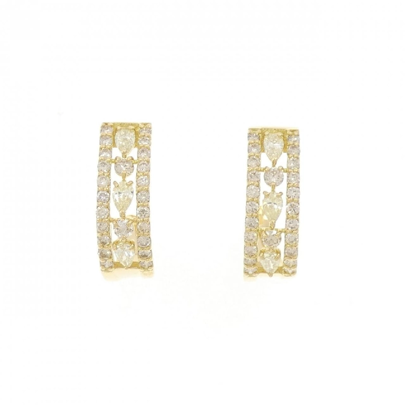 Bông tai kim cương K18YG 0.60CT - Hàng hiệu Chính hãng 868657