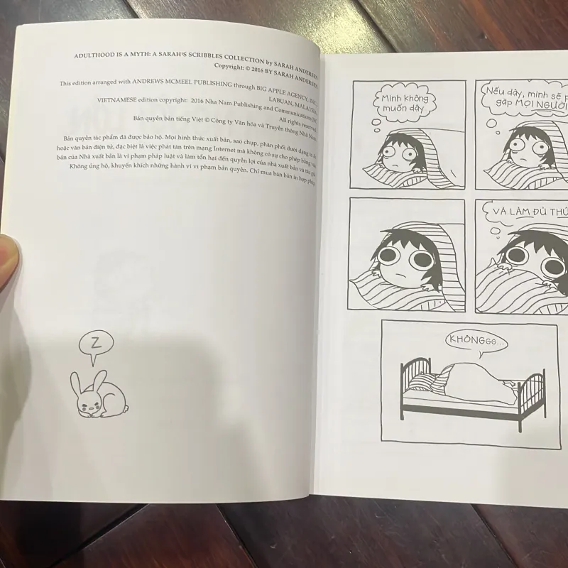 Làm người lớn , một điều huyền bí - sarah andersen - 2023 nhã nam 1026083