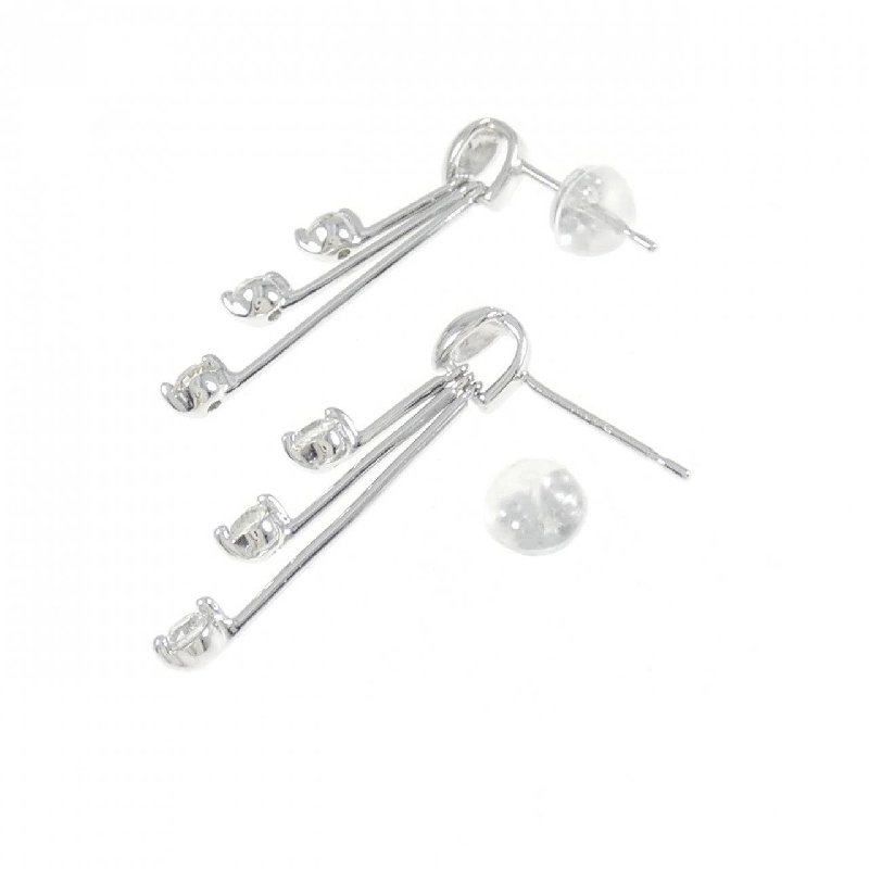 K18WG Bông tai kim cương 0.50CT - Hàng hiệu Chính hãng 871191