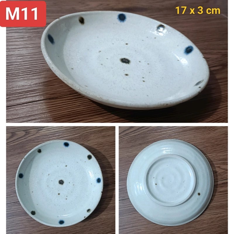 Chén đĩa gốm Nhật các loại [Men mộc] [Chén đĩa đựng cơm, canh, nước t 470782