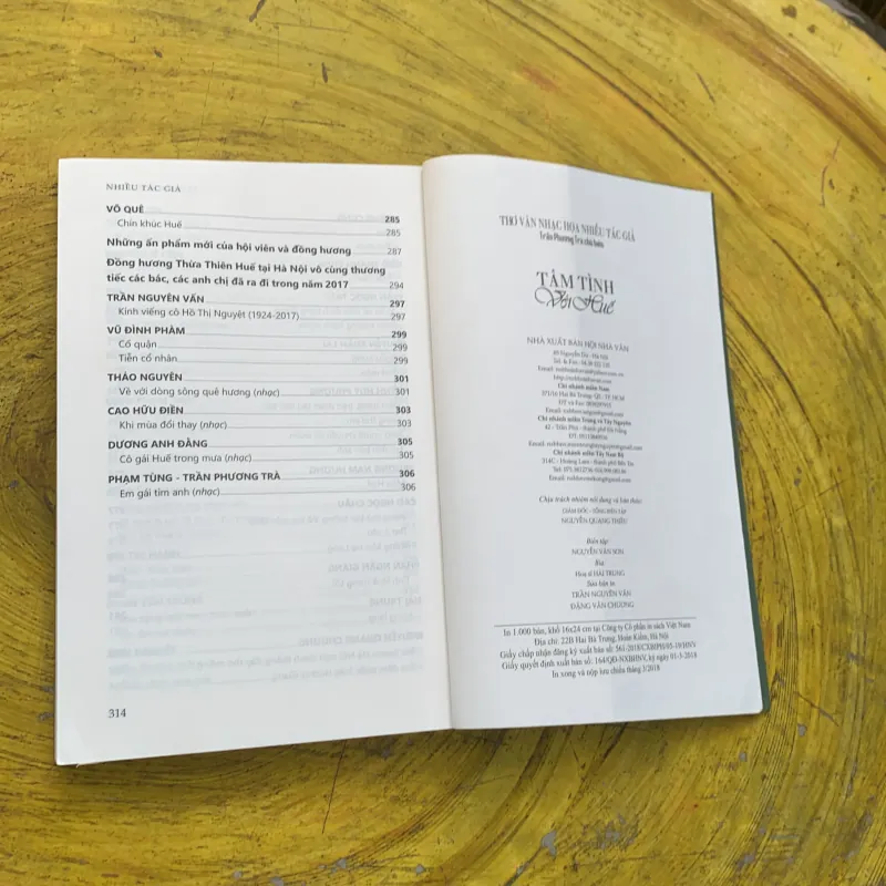 TÂM TÌNH VỚI HUẾ- Trần Phương Trà chủ biên  785163