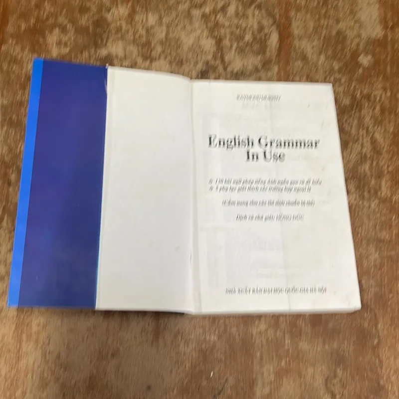 ENGLISH GRAMMAR IN USE - CẨM NANG NGỮ ÂM TIẾNG ANH PHỔ THÔNG 698408