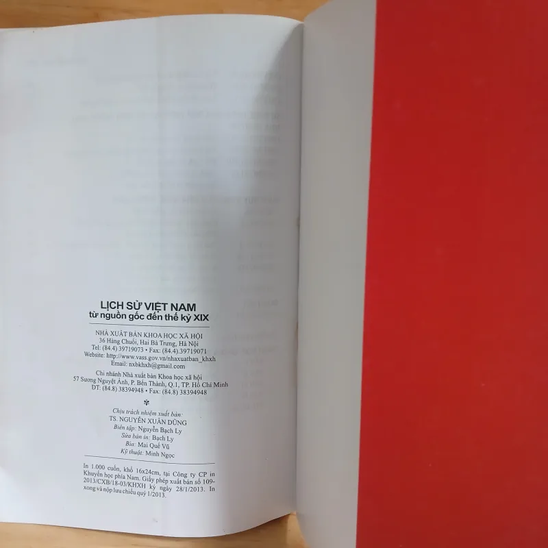 Lịch Sử Việt Nam (Từ Nguồn Gốc Đến Thế Kỷ XIX) - Đào Duy Anh 1030476