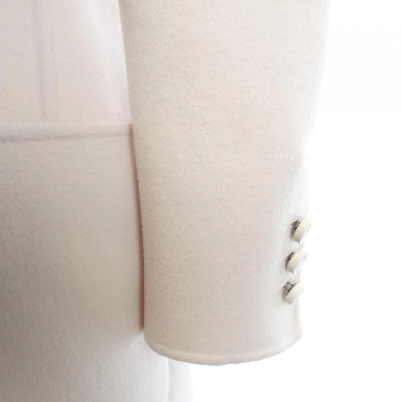 FENDI Áo khoác dài hai hàng cúc FF họa tiết lót FF8947 A5HD - Hàng hiệu Chính hãng 823110