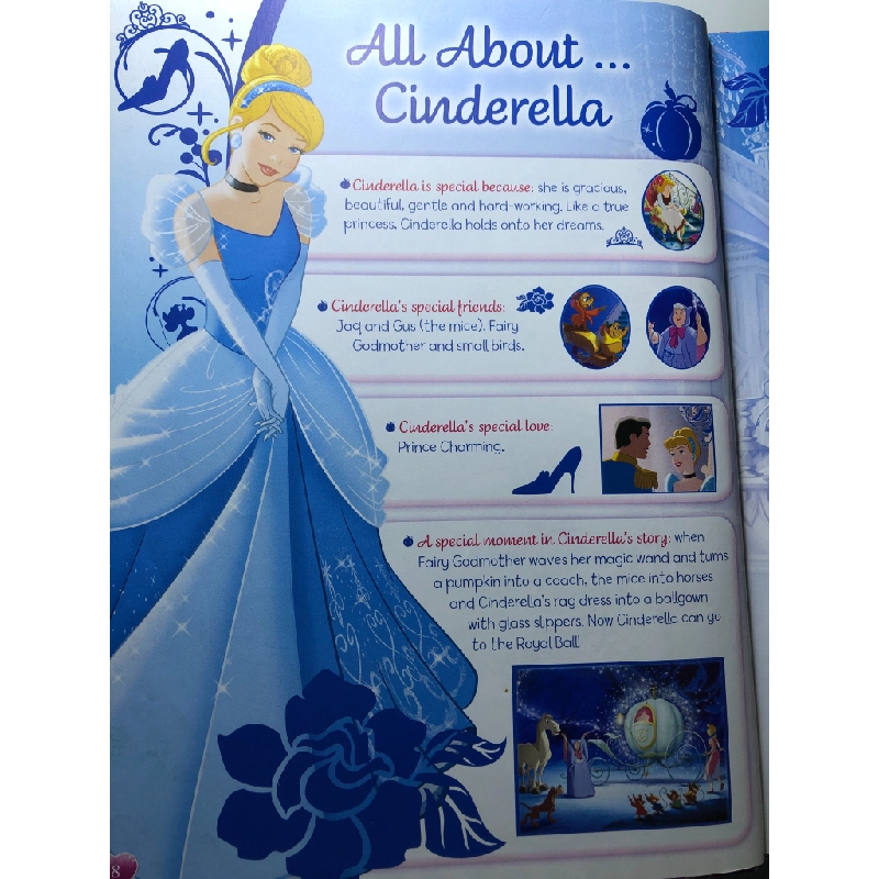 Princess Disney Annual 2016 mới 85% bẩn nhẹ EGMONT HPB3107 NGOẠI VĂN 193659