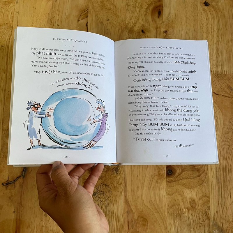 II Sách Thiếu Nhi: Lũ Trẻ Hư Nhất Quả Đất 1 - David Walliams - 2023 477711