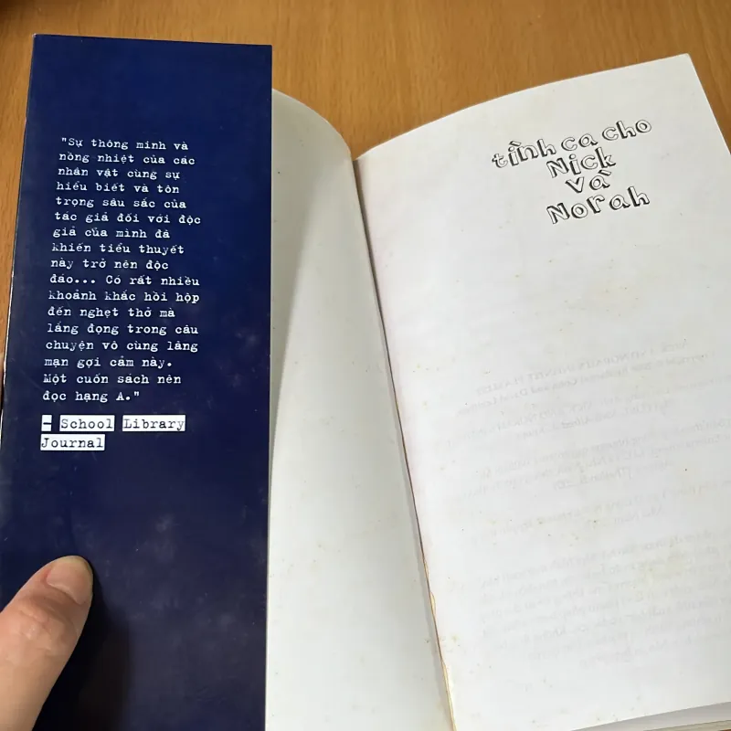 Tình ca cho Nick và Norảh - Rachel Cohn, David Levithan 1021830