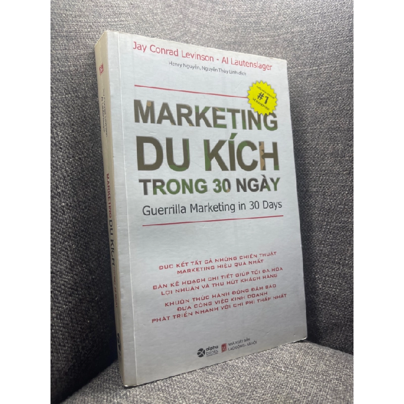 Marketing du kích trong 30 ngày - Jay Conrad Levinson& Al Lautenslager 2020 mới 90% HPB1204 182158