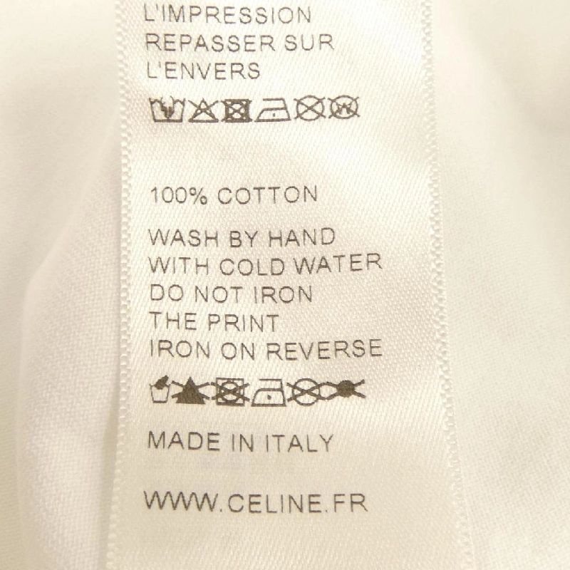 Áo thun logo cổ điển CELINE 2X314916G - Hàng hiệu Chính hãng 774970