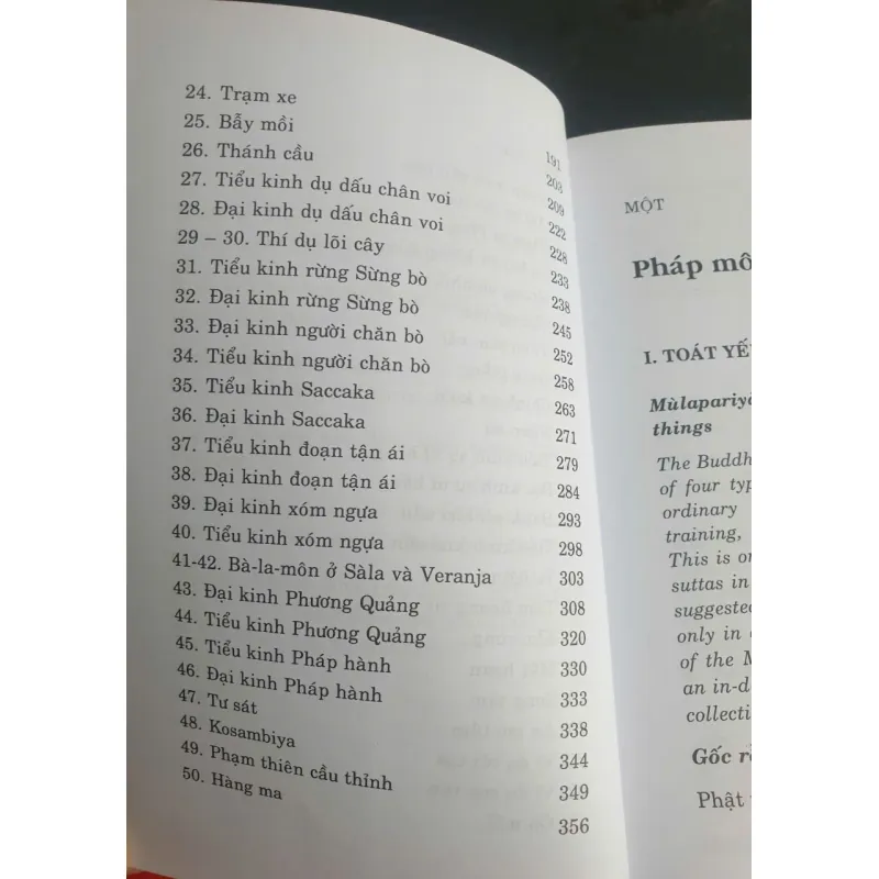 Bộ 3 tập Toát Yếu Kinh Trung Bộ - Thích Minh Châu mới 90% 680719