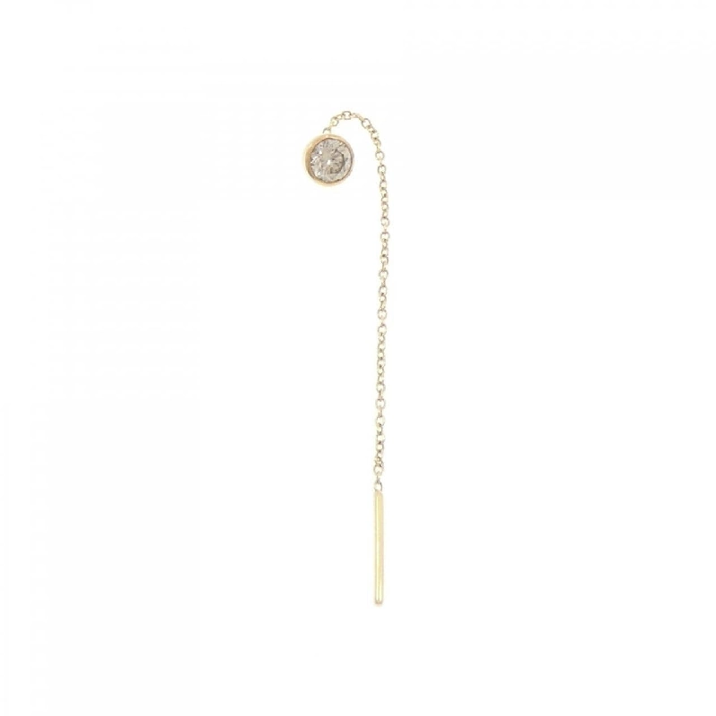 K18YG Bông tai kim cương 0.31CT một bên - Hàng hiệu Chính hãng 870833